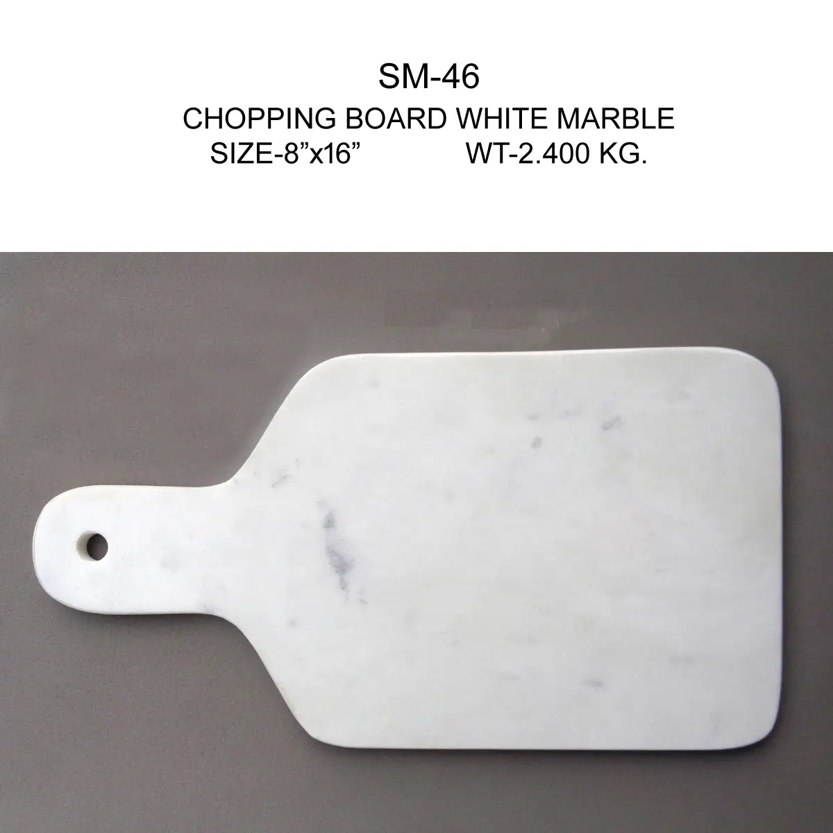 RECTANGLE CHOPPING BOARD WITH HANDLE